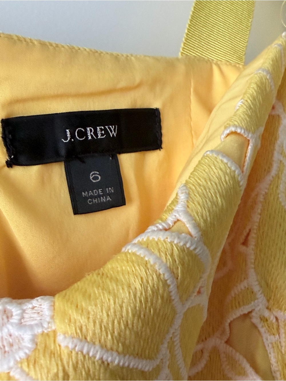 J. Crew Yellow Floral Midi Dress - Picture 5 of 15